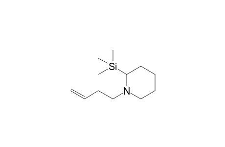 1-(But-3-enyl)-2-(trimethylsilyl)piperidine