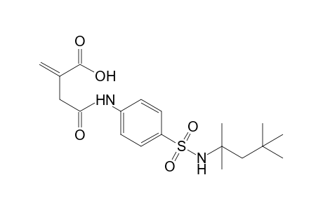 2-methylene-4'-(1,1,3,3-tetramethylbutylsulfamoyl)succinanilic acid