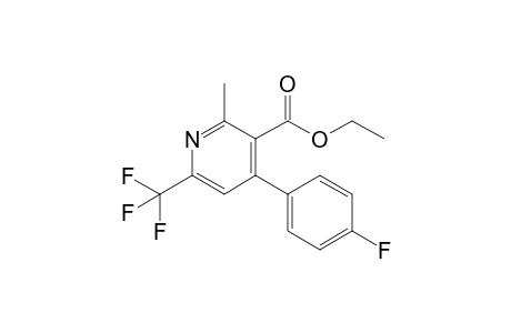 Ethyl 2-methyl-4-(4-fluorophenyl)-6-trifluoromethylpyridine-3-carboxylate