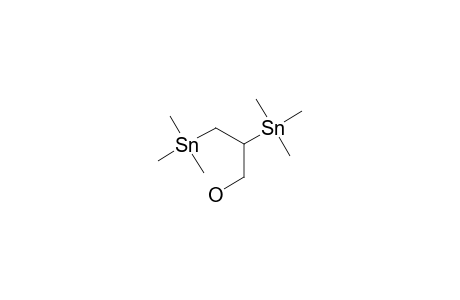 2,3-bis(trimethylstannyl)propan-1-ol