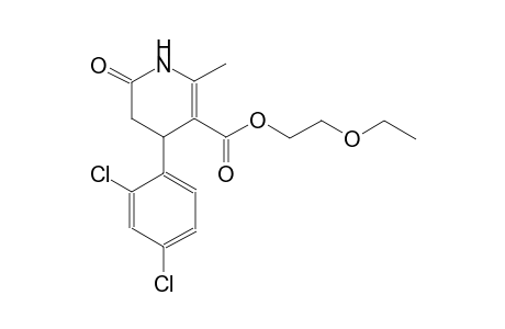3-pyridinecarboxylic acid, 4-(2,4-dichlorophenyl)-1,4,5,6-tetrahydro-2-methyl-6-oxo-, 2-ethoxyethyl ester