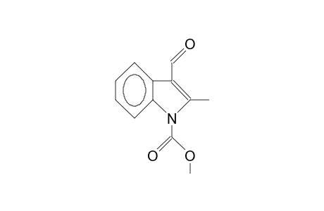 1H-Indole-1-carboxylic acid, 3-formyl-2-methyl-, methyl ester