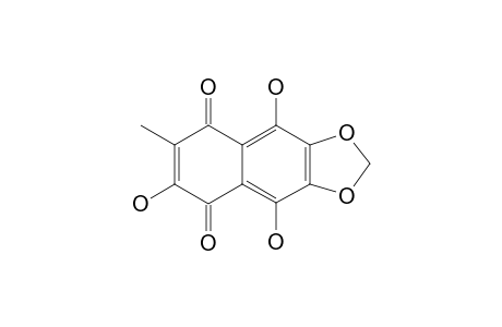 3,5,8-TRIHYDROXY-2-METHYL-6,7-METHYLENEDIOXY-1,4-NAPHTHOQUINONE;ANCISTROQUINONE-E