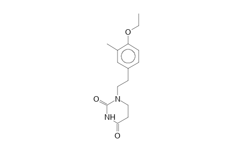 5,6-Dihydro-1-(4-ethoxy-3-methylphenethyl)uracil