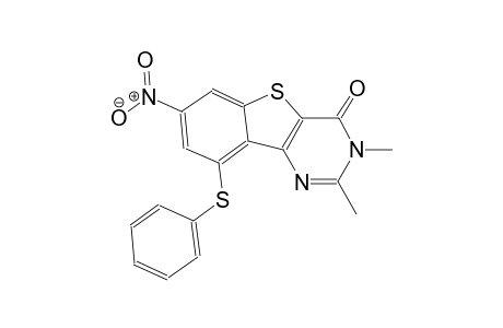 2,3-Dimethyl-7-nitro-9-(phenylsulfanyl)[1]benzothieno[3,2-d]pyrimidin-4(3H)-one
