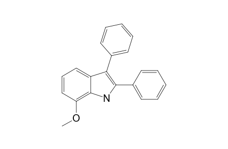 7-Methoxy-2,3-diphenyl-indole