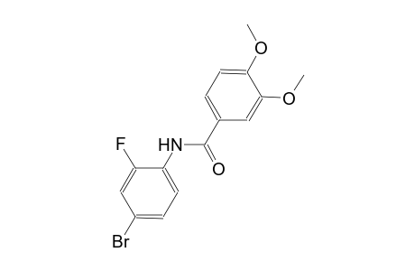 N-(4-bromo-2-fluorophenyl)-3,4-dimethoxybenzamide