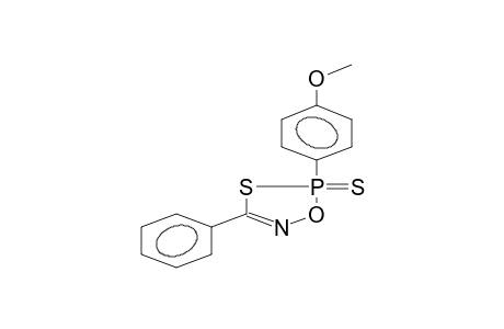 3-(4-METHOXYPHENYL)-3-THIOXO-5-PHENYL-2,4,1,3-OXATHIAAZAPHOSPHOLE