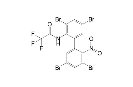 N-[2,4-dibromo-6-(3,5-dibromo-2-nitro-phenyl)phenyl]-2,2,2-trifluoro-acetamide
