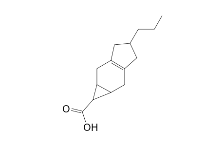4-Propyl-1,1a,2,3,4,5,6,6a-octahydrocyclopenta[f]indene-1-carboxylic acid