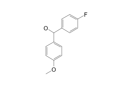(4-fluorophenyl)-(4-methoxyphenyl)methanol