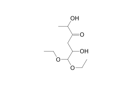 6,6-Diethoxy-2,5-dihydroxyhexan-3-one