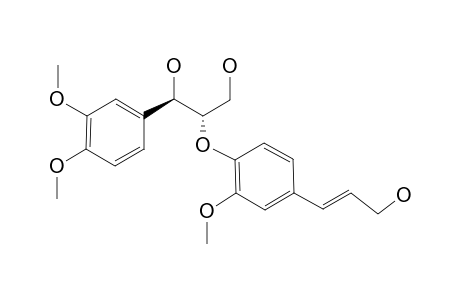 (7R,8S)-1-(3,4-DIMETHOXYPHENYL)-2-[4-(3-HYDROXY-1-PROPENYL)-2-METHOXYPHENOXY]-PROPANE-1,3-DIOL