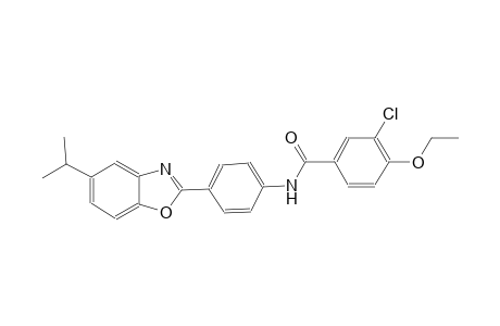 benzamide, 3-chloro-4-ethoxy-N-[4-[5-(1-methylethyl)-2-benzoxazolyl]phenyl]-