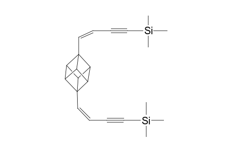 1,4-BIS-[4-TRIMETHYLSILYL-(Z,Z)-BUT-1-EN-3-YNYL]-CUBANE