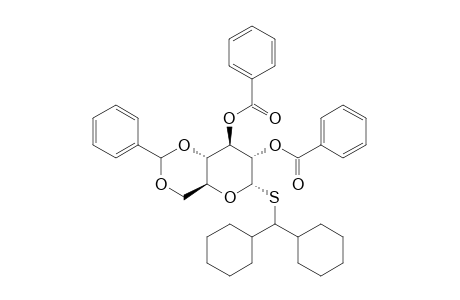 DICYCLOHEXYLMETHYL_2,3-DI-O-BENZOYL-4,6-O-BENZYLIDENE-1-THIO-ALPHA-D-GLUCOPYRANOSIDE