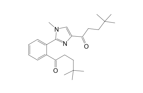 4,4-Dimethyl-[2-(2-(4,4-dimethylpentanoylphenyl))]-1-methyl-1H-imidazol-4-yl]-1-pentanone