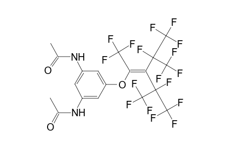 N-(3-(Acetylamino)-5-([3,4,4,4-tetrafluoro-2-[1,2,2,2-tetrafluoro-1-(trifluoromethyl)ethyl]-1,3-bis(trifluoromethyl)-1-butenyl]oxy)phenyl)acetamide