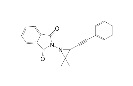 2-[2,2-Dimethyl-3-(phenylethynyl)-1-aziridinyl]-1H-isoindole-1,3(2H)-dione