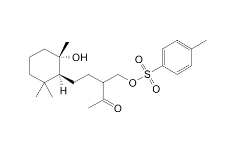 Toluene-4-sulfonic acid 2-[2-((1S,2S)-2-hydroxy-2,6,6-trimethyl-cyclohexyl)-ethyl]-3-oxo-butyl ester