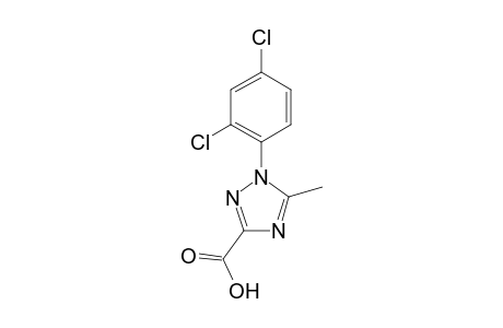 1H-1,2,4-Triazole-3-carboxylic acid, 1-(2,4-dichlorophenyl)-5-methyl-