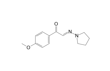 p-methoxyphenyl-(1-pyrrolidinylimino)glyoxal