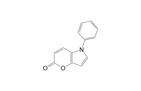 1-Phenylpyrano[3,2-b]pyrrole-5(1H)-one