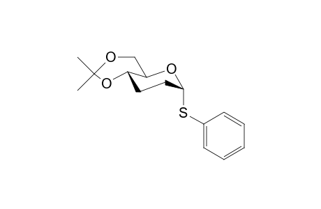 Phenyl 4,6-Di-O-Isopropylidene-2,3-dideoxy-1-thio-.alpha.-D-erythro-pyranoside