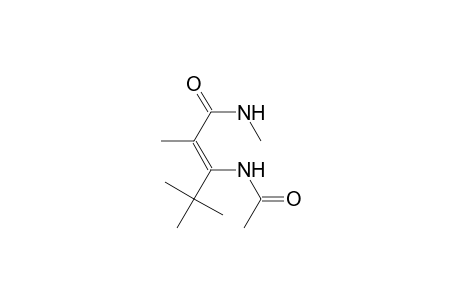 2-Pentenamide, 3-(acetylamino)-N,2,4,4-tetramethyl-
