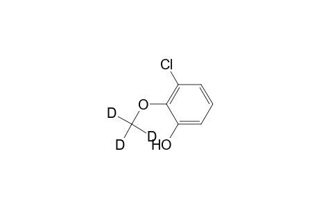 Phenol, 3-chloro-2-(methoxy-D3)-