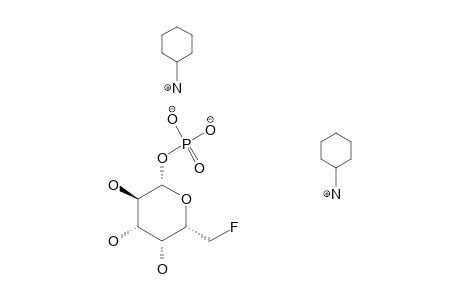 DI-(CYCLOHEXYLAMMONIUM)-PHOSPHORYL-6-FLUORO-BETA-L-FUCOPYRANOSIDE