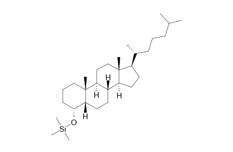 4-ALPHA-TRIMETHYLSILYLOXY-5-BETA-CHOLESTANE