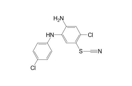 Thiocyanic acid, 4-amino-2-chloro-5-[(4-chlorophenyl)amino]phenyl ester