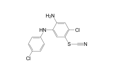 Thiocyanic acid, 4-amino-2-chloro-5-[(4-chlorophenyl)amino]phenyl ester