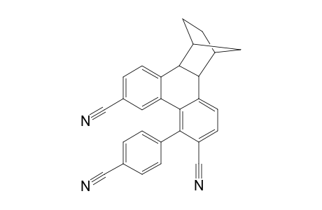 exo-[3,6-Dicyano-4-(p-cyanophenyl)-9,10-dihydrophenanthreno)-2':3',9:10-norbornane