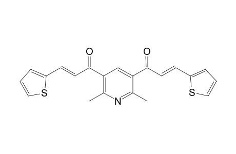 3,5-bis[2'-(2"-Thienyl))ethenylcarbonyl]-2,6-dimethylpyridine