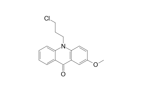 10-(3'-CHLOROPROPYL)-2-METHOXYACRIDONE