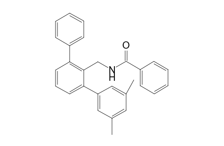 1-Benzoylamidomethyl-6-(3,5-dimethylphenyl)-2-phenylbenzene