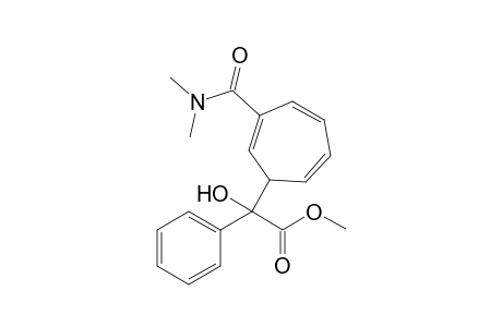 Methyl 2-{3-[(dimethylamino)carbonyl-2,4,6-cycloheptatrien-1-yl]-2-hydroxy-2-phenylacetate