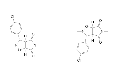 3-(PARA-CHLOROPHENYL)-2,5-DIMETHYLTETRAHYDROPYRROLO-[3,4-D]-ISOXAZOL-4,6-DIONE