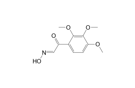 2-hydroxyimino-1-(2',3',4'-trimethoxyphenyl)ethanone