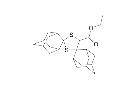 Ethyl Dispiro[1,3-dithiolane-2',2;4',2"-bis(adamantane)]-5'-carboxylate