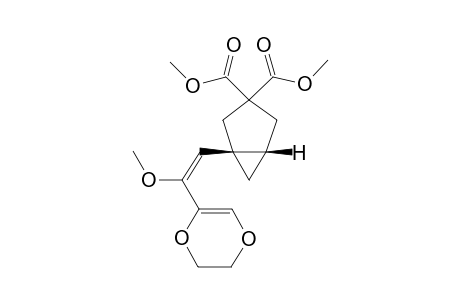 (5.beta.)-1.beta.-(2-Methoxy-2-(1,4-dioxen-2-yl)-1-ethenyl)-3,3-dicarbomethoxybicyclo[3.1.0]hexane