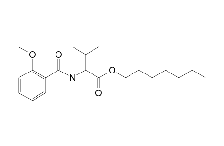 L-Valine, N-(2-methoxybenzoyl)-, heptyl ester