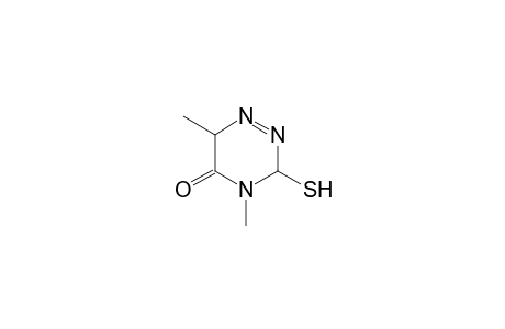 6-Methyl-3-thio-4-methyl-1,2,4-triazine-5-one