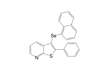 3-(Naphthalen-1-ylselanyl)-2-phenylthieno[2,3-b]pyridine