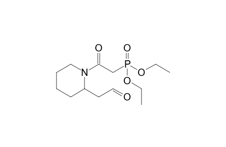 Diethyl {2-Oxo-2-[2-(2-oxoethyl)piperidin-1-yl]ethyl}phosphonate