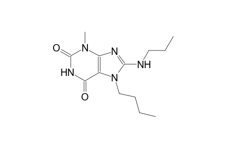 7-butyl-3-methyl-8-(propylamino)-3,7-dihydro-1H-purine-2,6-dione