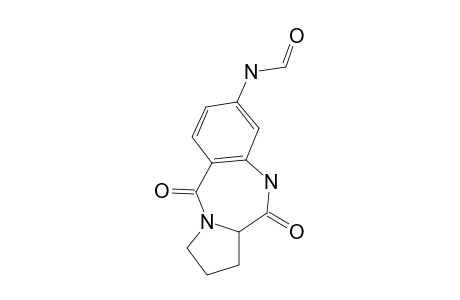 N-{2,8-Dioxo-3,9-diazatricyclo[8.4.0.0(3,7)]tetradeca-1(14),10,12-trien-12-yl}formamide