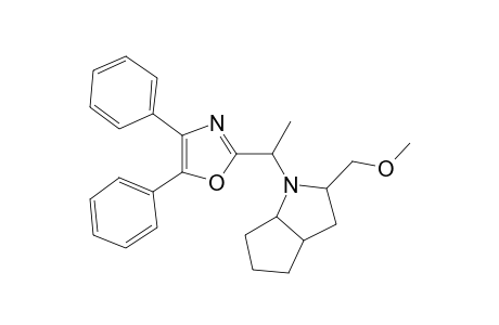 1-[1-(4,5-Diphenyl-1,3-oxazol-2-yl)ethyl]-2-(methoxymethyl)octahydrocyclopenta[b]pyrrole